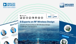 Mouser Electronics i Analog Devices oferują w nowym e-booku ekspercki punkt widzenia na projektowanie urządzeń bezprzewodowych RF