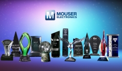 Mouser Electronics wyróżniony przez czołowych producentów komponentów elektronicznych za doskonałość dystrybucji