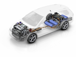 Volkswagen Golf Variant HyMotion z ogniwem wodorowym