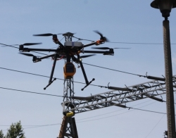 Drony inspekcyjne pomogą wykryć usterki na liniach wysokiego napięcia
