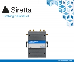 Routery Siretta QUARTZ-GOLD-5G z obsługą szybkiego transferu danych w IoT dla przemysłu