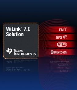 Texas Instruments WiLink 7.0 - pierwszy quad-radiowy chip 