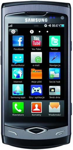 SAMSUNG WAVE S8500 – pierwszy smartfon działający w oparciu o platformę bada wchodzi na polski rynek