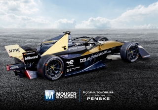 Mouser Electronics ogłasza współpracę z DS PENSKE w 9. sezonie Formuły E