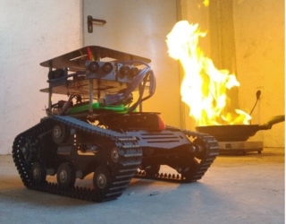 Autonomiczny robot wesprze strażaków podczas interwencji