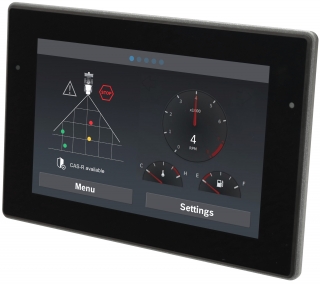 Nowe wyświetlacze DI5 dla aplikacji maszyn samojezdnych firmy Bosch Rexroth