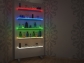 Podświetlane półki szklane LED. Wymiary, kształty, kolory na zamówienie.