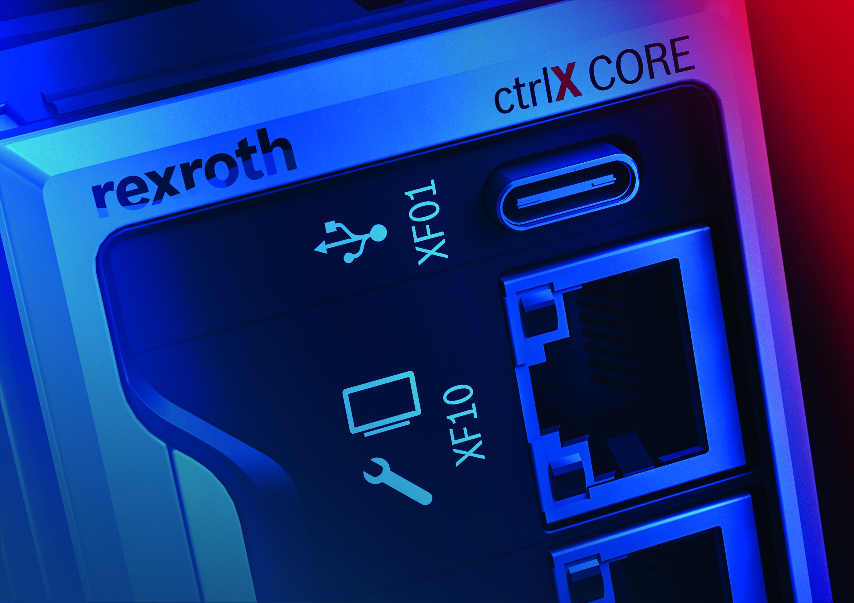 Platforma sterowania ctrlX CORE jest używana np. podczas końcowych testów zestawów akumulatorów.
