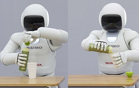 Zdolności manualne ASIMO