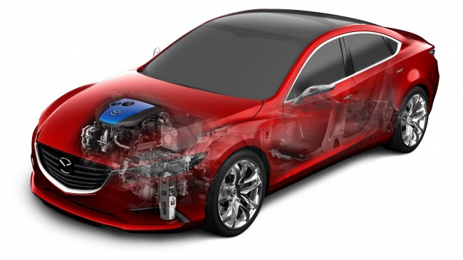 Koncept Mazdy TAKERI mazda takeri i-eloop