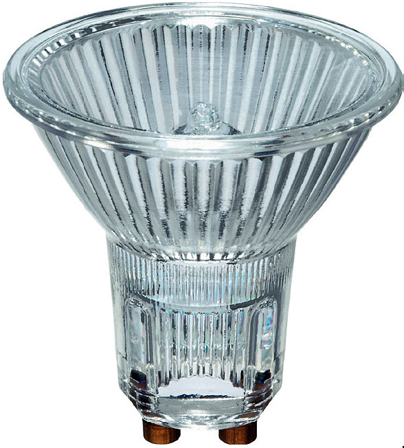 Ecohalo Twist - lampa halogenowa w kształcie refl ektora z dichroicznym odbłyśnikiem na napięcie sieciowe (230 V), dająca do 30% oszczędności w por&oacute;wnaniu do tradycyjnych, reflektorowych lamp halogenowych.