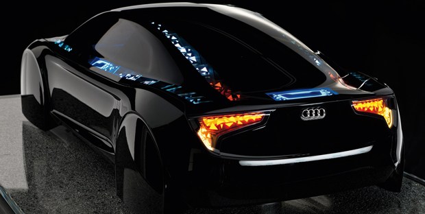 Audi rozwija nową technologię oświetlenia samochod&oacute;w OLED Visions