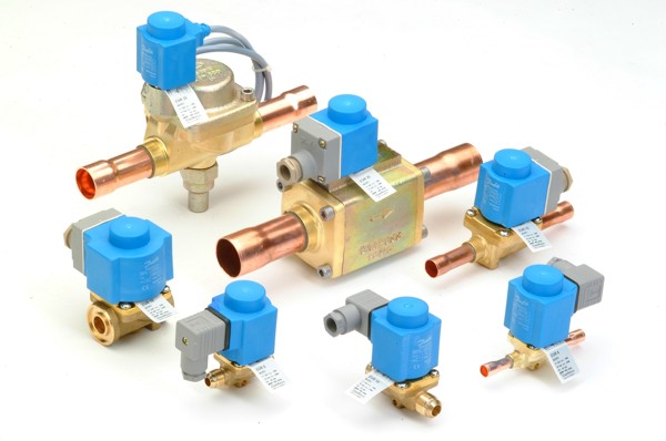 Zawory elektromagnetyczne Danfoss