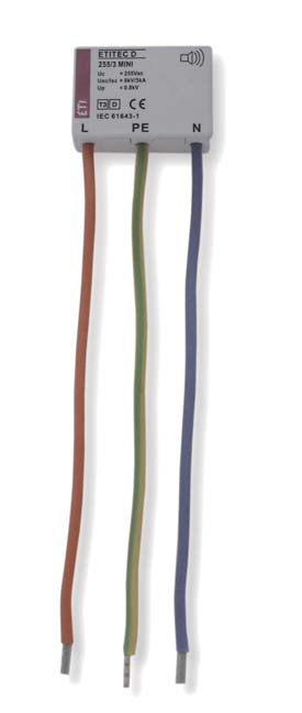 Ogranicznik przepięć Typ3 &ndash; ETITEC D 255/3 MINI