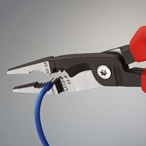 Wielofunkcyjne szczypce dla elektroinstalatorów Knipex Wielofunkcyjne szczypce dla elektroinstalatorów Knipex
