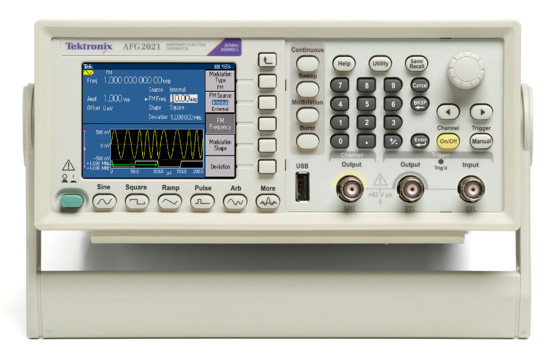 Generator funkcyjno-arbitralny Tektronix AFG2021 Generator funkcyjno-arbitralny Tektronix AFG2021