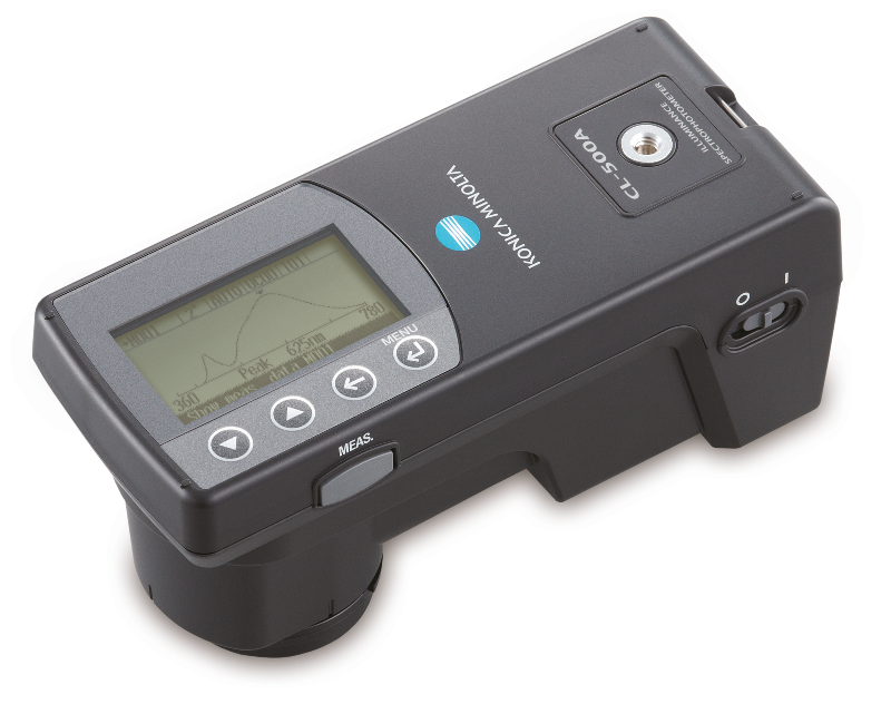 Spektrometr dla oświetlenia jarzeniowego i LED Konica Minolta CL-500A Konica Minolta CL-500A