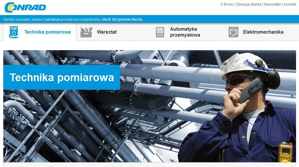 Serwis specjalny poświęcony zaopatrzeniu Służb Utrzymania Ruchu