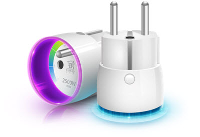 Włącznik przekaźnikowy typu PLUG umożliwiający pomiar mocy oraz energii elektrycznej zużywanej przez odbiornik