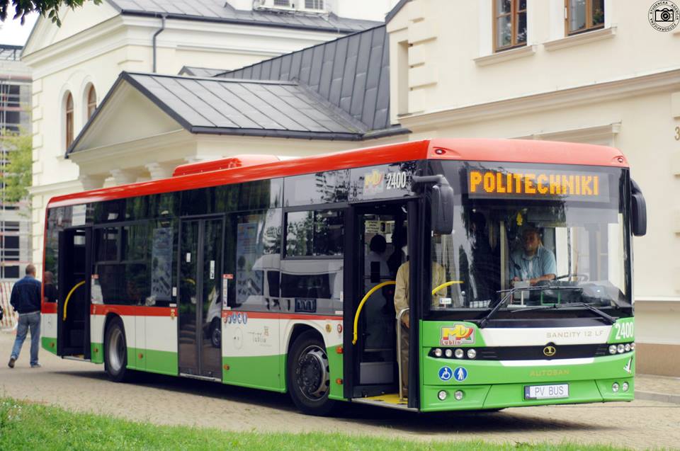Autobusy miejskie w Lublinie będą częściowo zasilane energią słoneczną