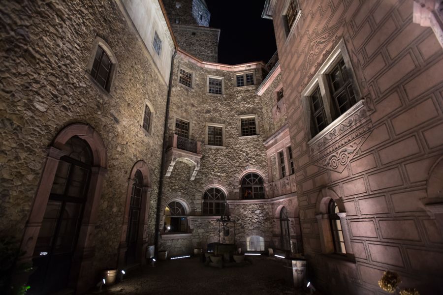 Nowa iluminacja na Zamku Książ w Wałbrzychu Nowa iluminacja na Zamku Książ w Wałbrzychu