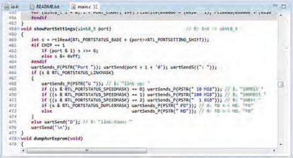 Rys. 7. Fragment kodu programu Rys. 7. Fragment kodu programu