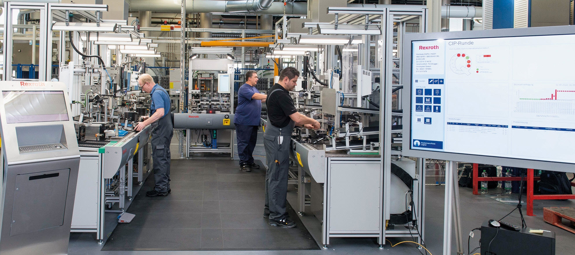 Fabryka firmy Bosch Rexroth w Homburgu (Saara, Niemcy) Fabryka firmy Bosch Rexroth w Homburgu (Saara, Niemcy)
