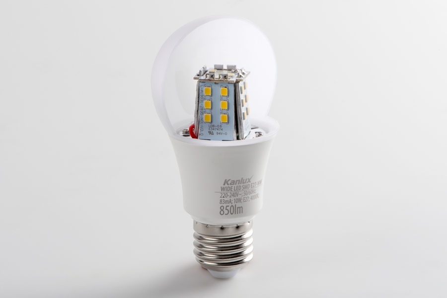 Przekr&oacute;j źr&oacute;dła światła WIDE LED