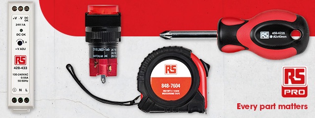Gama produkt&oacute;w RS Pro, obejmującej ponad 40 tys. produkt&oacute;w przemysłowych i podzespoł&oacute;w elektronicznych wysokiej jakości w konkurencyjnych cenach
