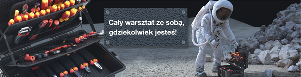 Wiha walizki serwisowe dla elektryk&oacute;w - Cały warsztat przy sobie, gdziekolwiek jesteś