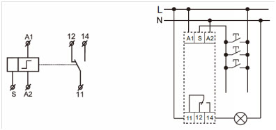 Schemat elektryczny KTR-230MVR