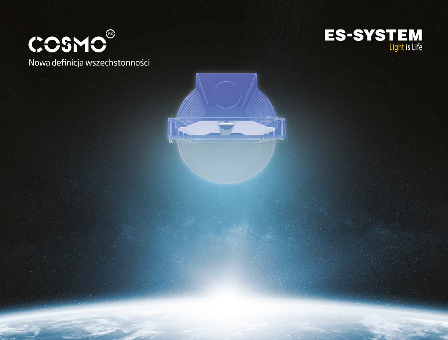 Nowa rodzina LED-owych opraw ES-SYSTEM COSMO FX Nowa rodzina LED-owych opraw ES-SYSTEM COSMO FX