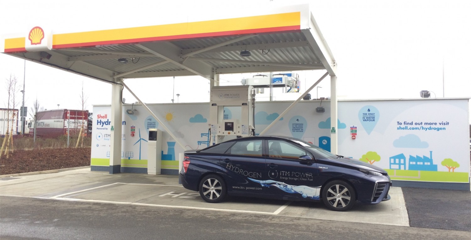 W testowej instalacji pod Londynem nadwyżki energii odnawialnej wykorzystywane są do wytwarzania paliwa dla aut z napędem wodorowym