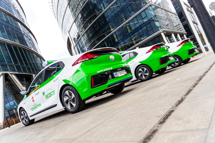 EcoCar powiększa flotę hybrydowych taksówek EcoCar powiększa flotę hybrydowych taksówek