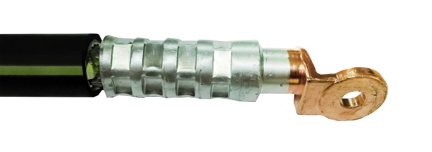  Końc&oacute;wka AL.-Cu dedykowana do kabla aluminiowego z żyłą skręcaną 5 klasy