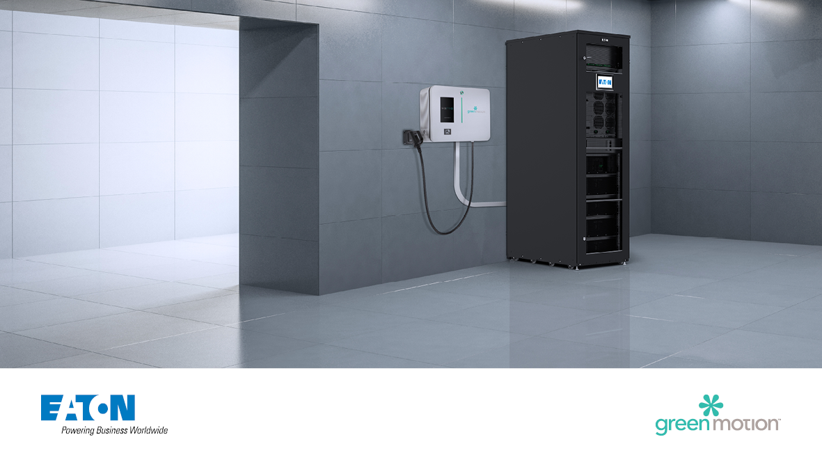 Eaton i Green Motion łączą siły by zintegrować ładowarki do pojazdów elektrycznych w budynkach z magazynowaniem energii Eaton i Green Motion łączą siły by zintegrować ładowarki do pojazdów elektrycznych w budynkach z magazynowaniem energii