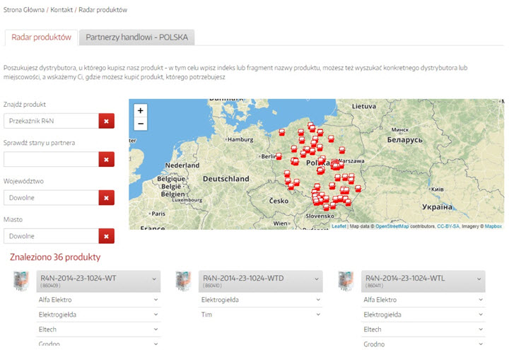 Radar Produktów RELPOL wyniki Radar Produktów RELPOL wyniki