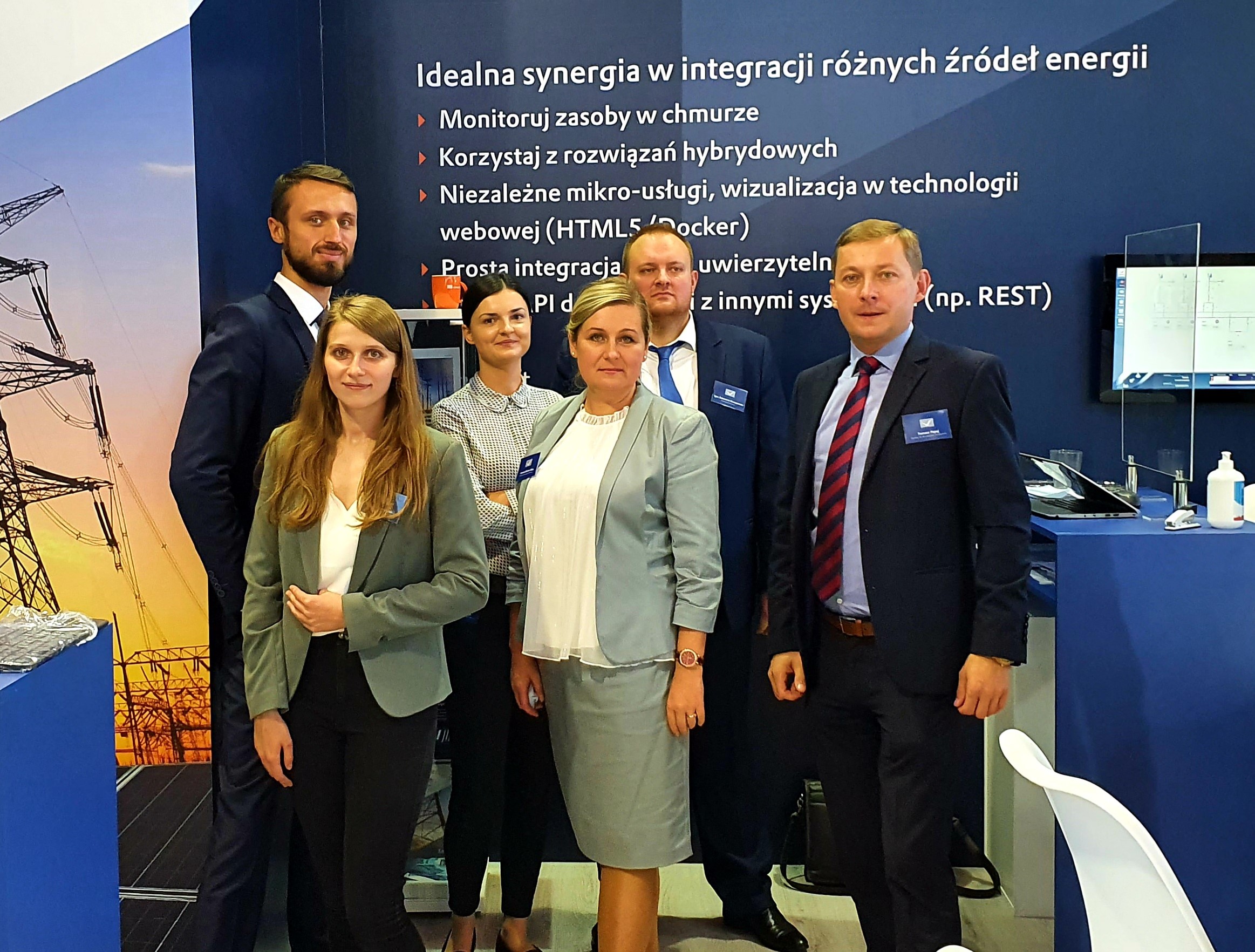 Obecny zespół COPA-DATA Polska podczas targów Energetab 2020 w Bielsku-Białej. Obecny zespół COPA-DATA Polska podczas targów Energetab 2020 w Bielsku-Białej.