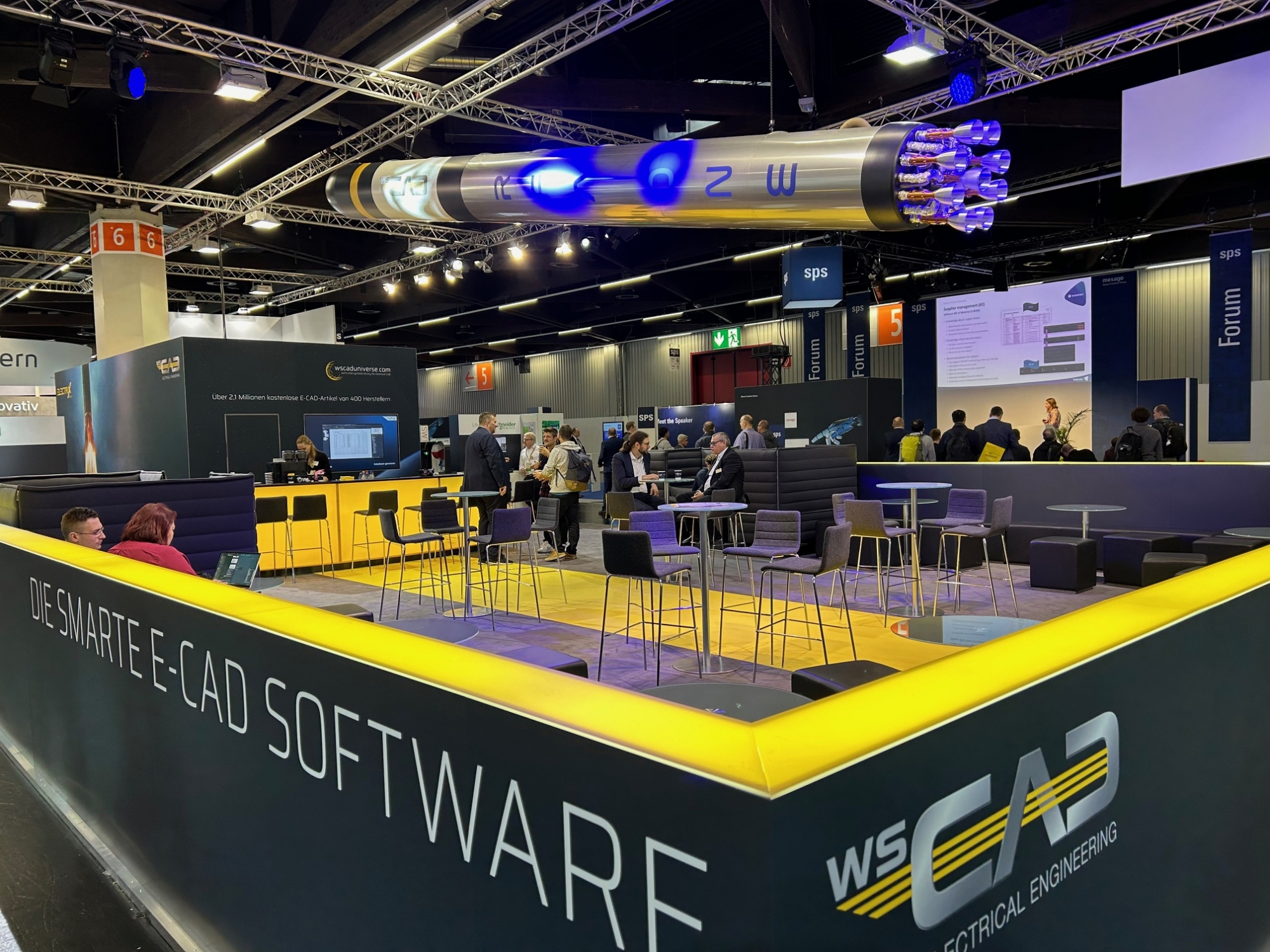 Podczas tegorocznej edycji targ&oacute;w SPS 2023 w Norymberdze został zaprezentowany najnowszy system ELECTRIX Rocket. Projektanci elektrycy i planiści automatyki budynkowej mogli doświadczyć i poznać najnowsze funkcje i możliwości przyszłościowego i zupełnie nowego rozwiązania E-CAD.