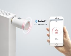 Sterowanie ogrzewaniem grzejnikowym przez Bluetooth