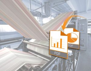 Komponent mapp Report może służyć do automatycznego generowania raportów PDF na podstawie dowolnych danych z maszyny.