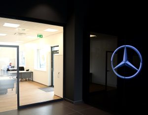 Mercedes-Benz wewnątrz