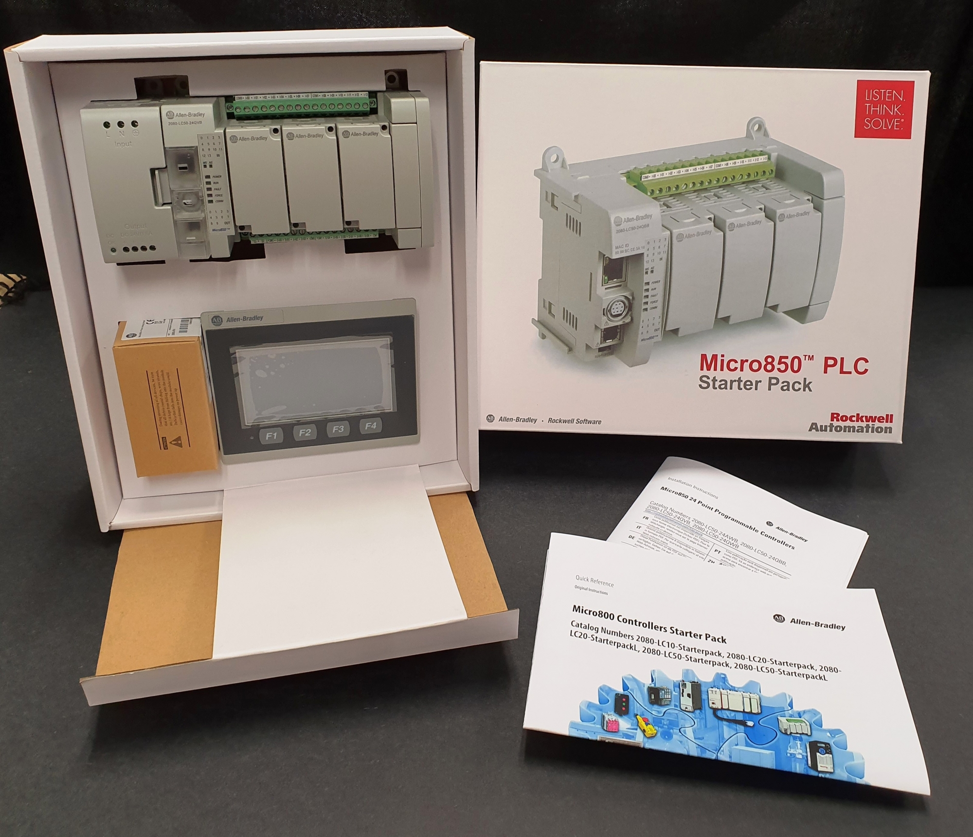 Zestaw startowy sterownik PLC Allen-Bradley Micro850