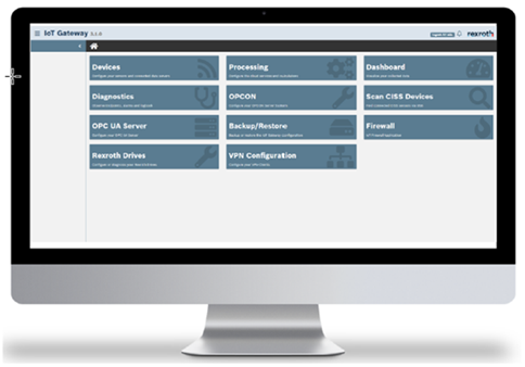 Interface oprogramowania IoT Gateway