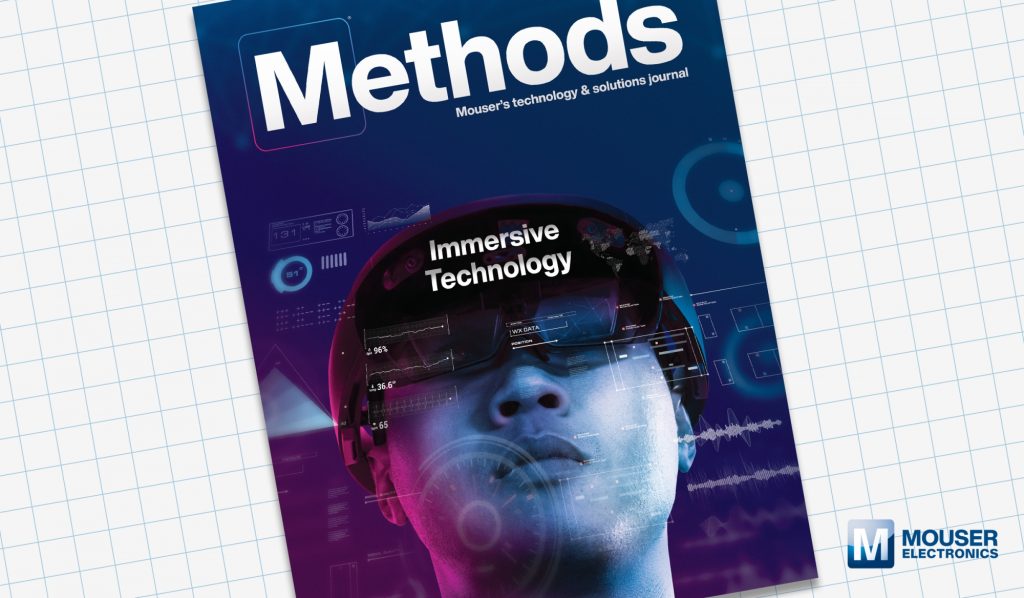 Mouser przedstawia nowy numer czasopisma technologicznego Methods, poświęcony zmianom percepcji przez technologie immersyjne