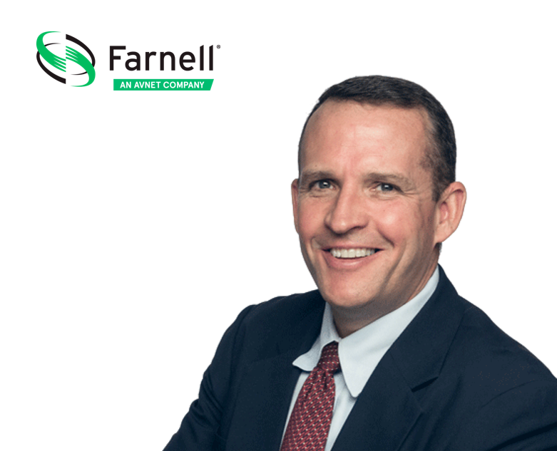 Chris Breslin, prezes firmy Farnell