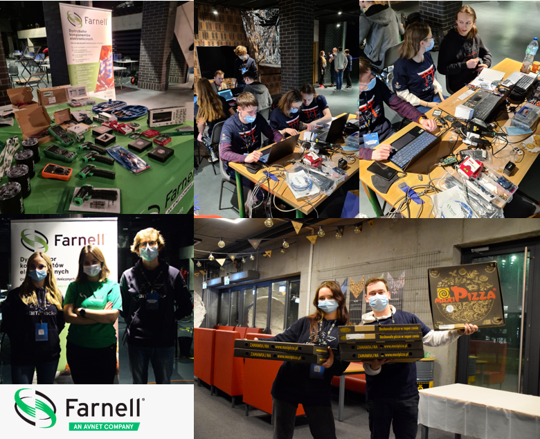 Farnell napędził 24-godzinny hackathon studencki w Krakowie, zapewniając Raspberry Pi i pizzę!