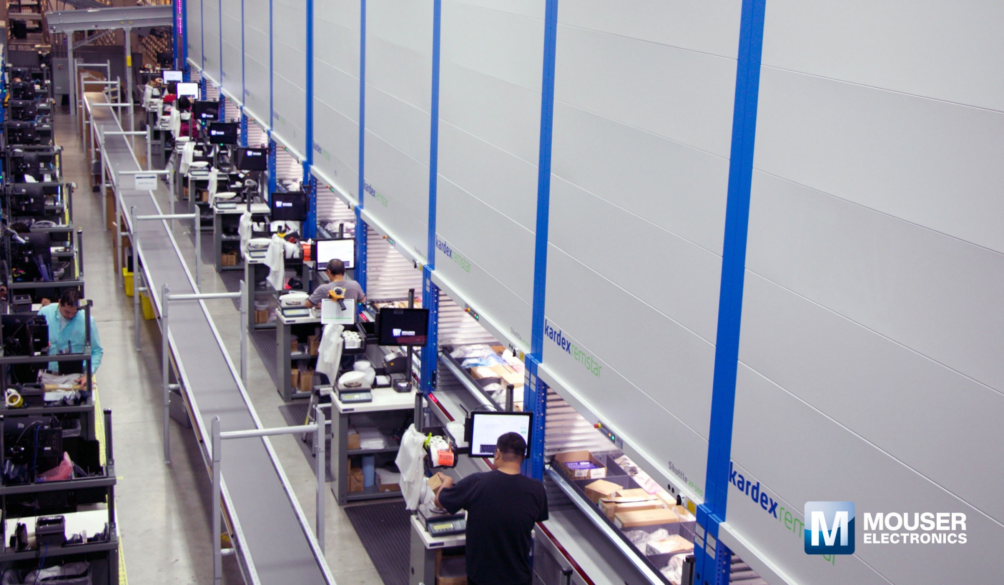Mouser Electronics liderem branży dystrybucyjnej w zaawansowanej automatyzacji magazynów