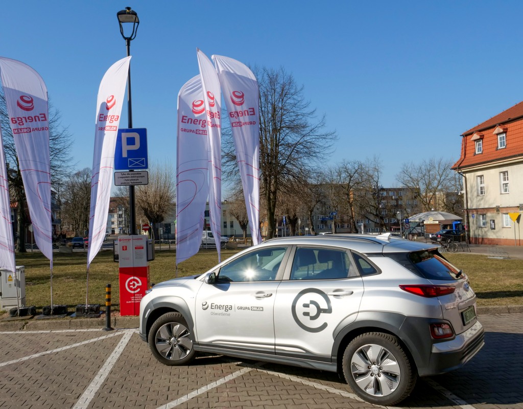 Stacja ładowania elektryków w Braniewie