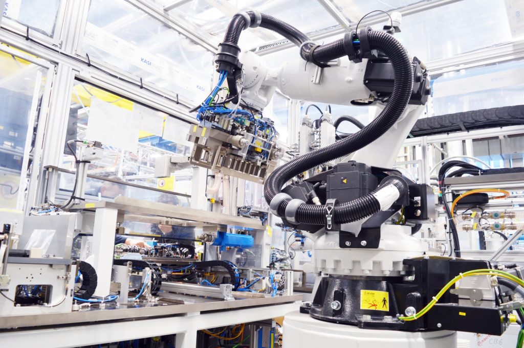 Zautomatyzowany montaż zestawów akumulatorów (Zdjęcie: Bosch Rexroth)